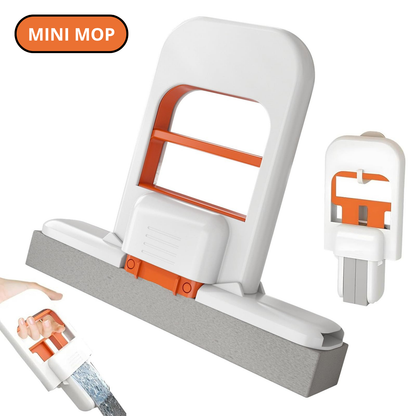 Kompaktowy i przenośny MINI MOP.Szybkie wyciskanie jedną ręką.