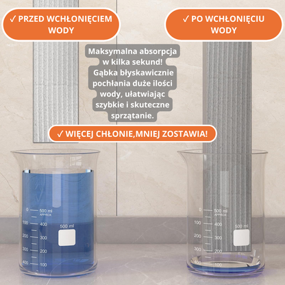 Kompaktowy i przenośny MINI MOP.Szybkie wyciskanie jedną ręką.